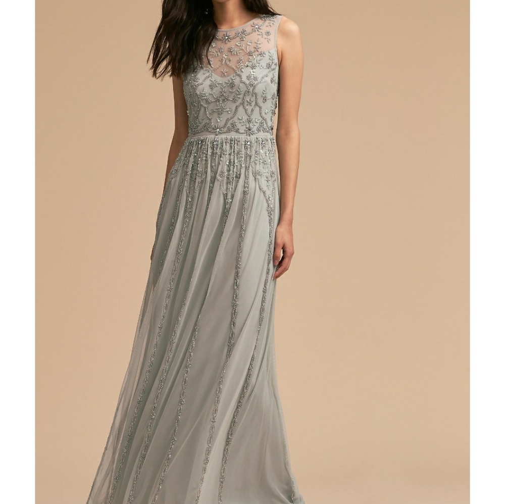 Bhldn Eliza dress morning mist